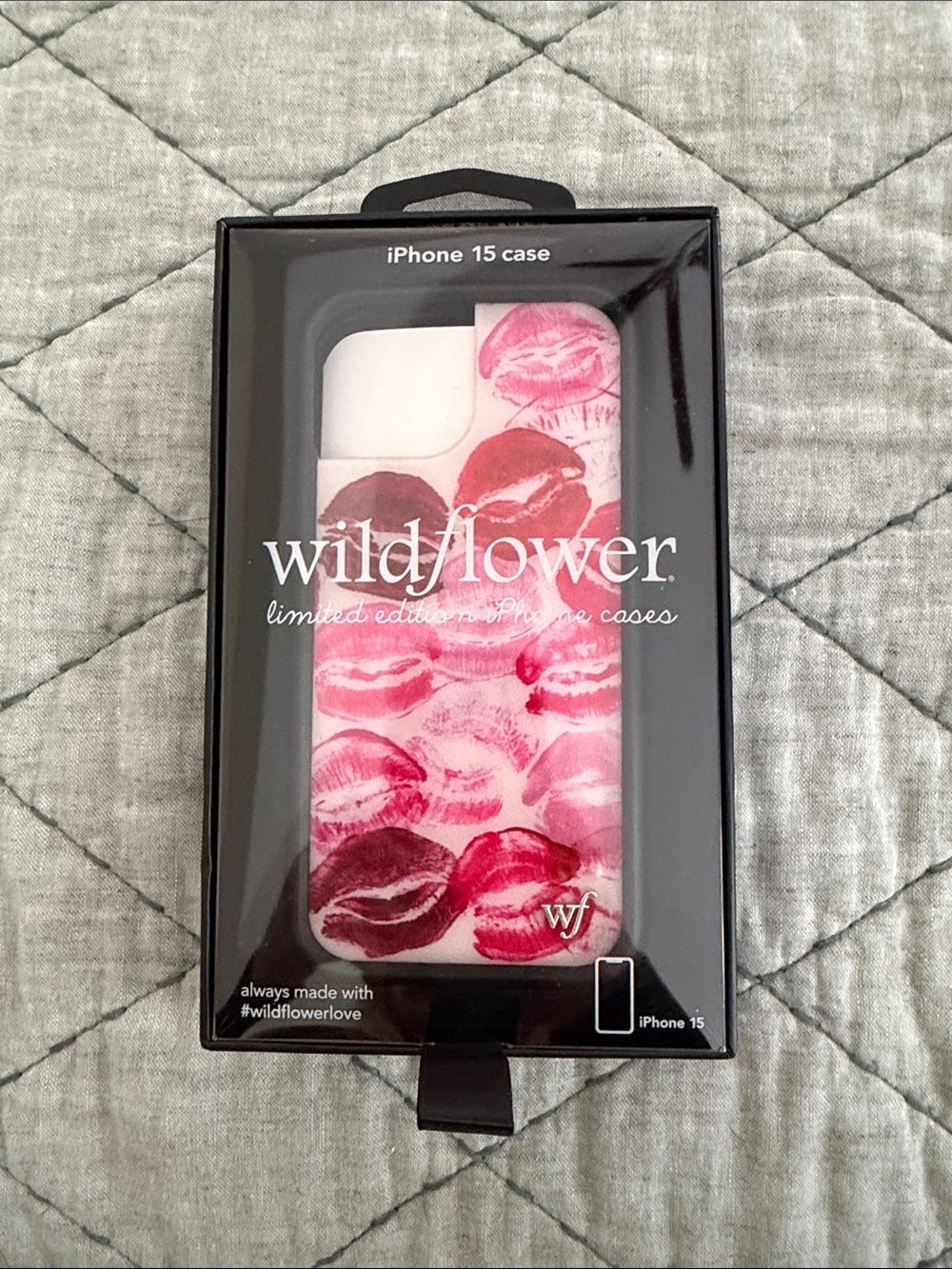 Wildflower iPhone 15 Case — Kensington Collab case